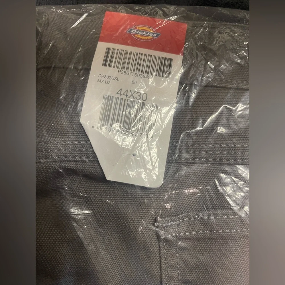 Dickies FLEX Carpenter Pants NWT Men’s 44x30 Gray Regular Fit Straight Leg Pants